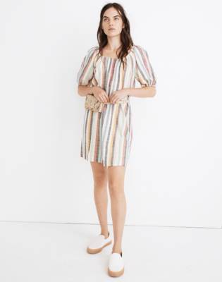 rainbow mini dress