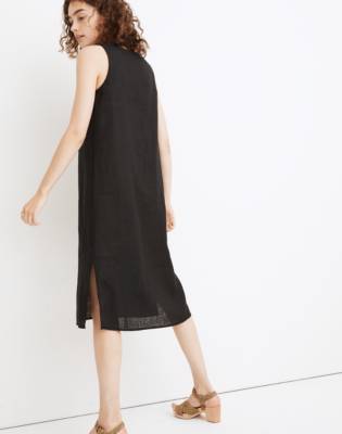 madewell v neck tank dress