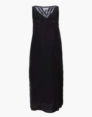 petite black tank dress