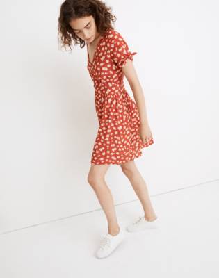 madewell hibiscus dress