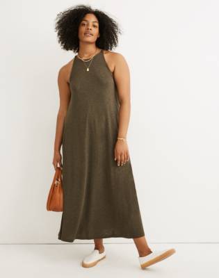 knit overall dress