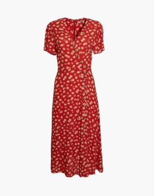 wrap dress madewell