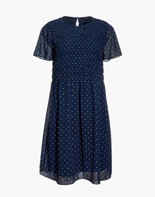 madewell polka dot dress