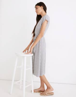 madewell cap sleeve dress