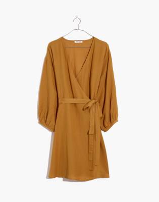 wrap dress madewell