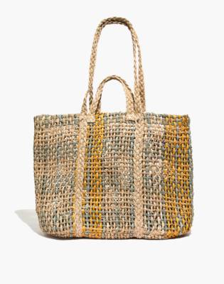 rectangular beach tote