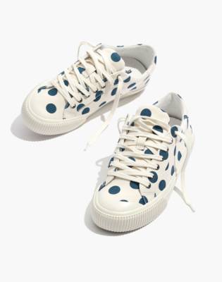 polka dot tennis shoes