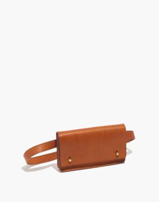 leather belt bag