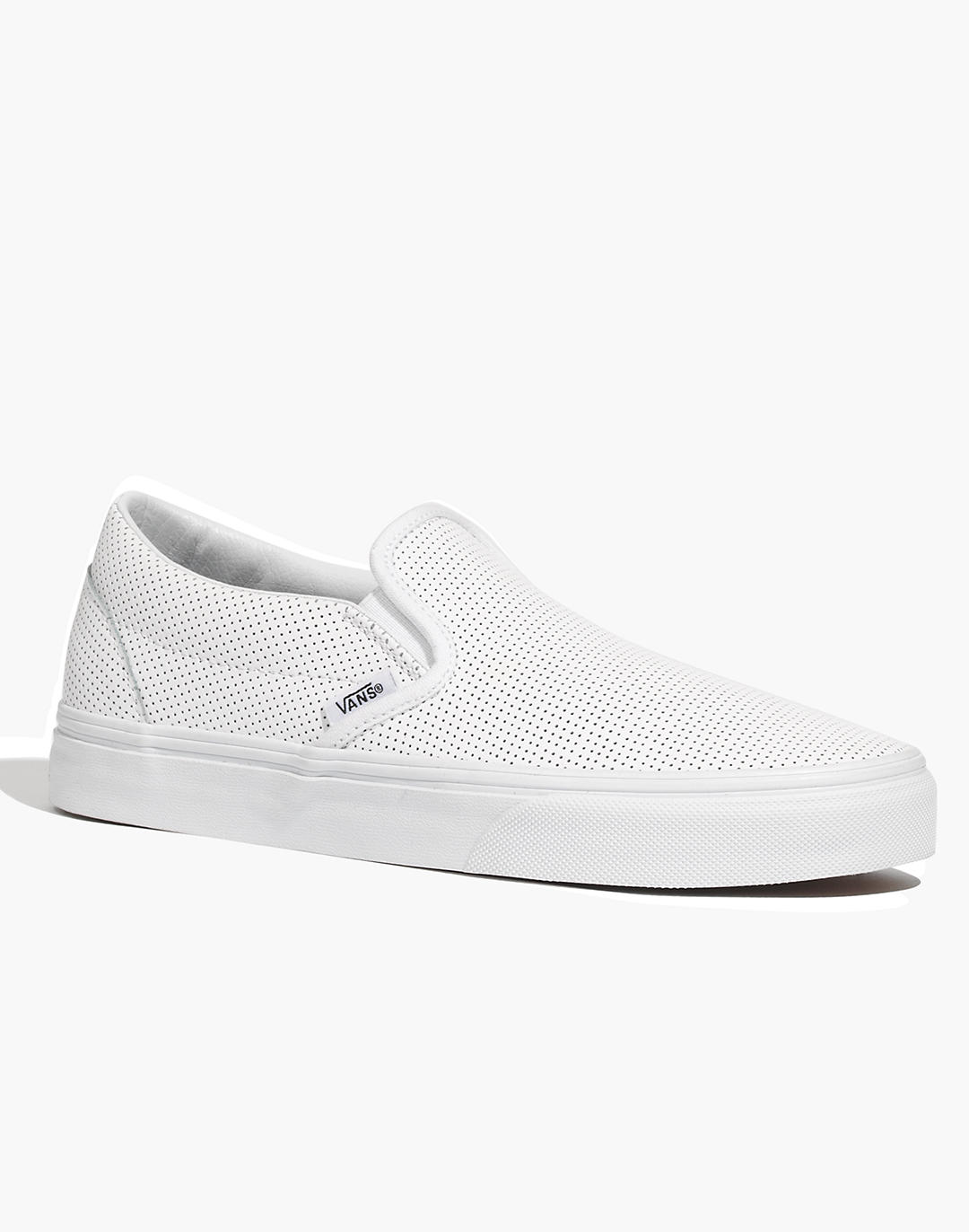 Vans® Classic Slip-Ons in Perforated Leather طباخ كويتي