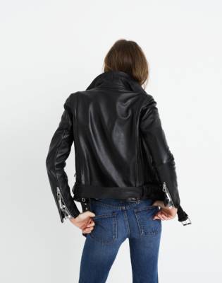 leather motorcycle jacket