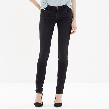 Tall Alley Straight Jeans in Black Sea : DENIM | Madewell