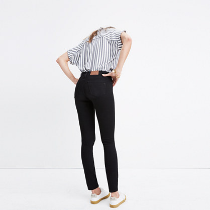 8" Skinny Jeans in Black Frost : skinny jeans | Madewell