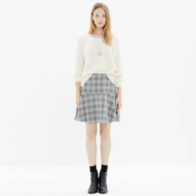 Freeverse Flannel Skirt : mini | Madewell