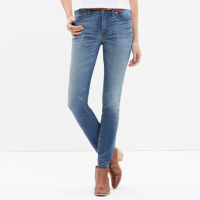 madewell 9 high riser skinny skinny crop