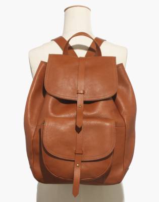 leather rucksack