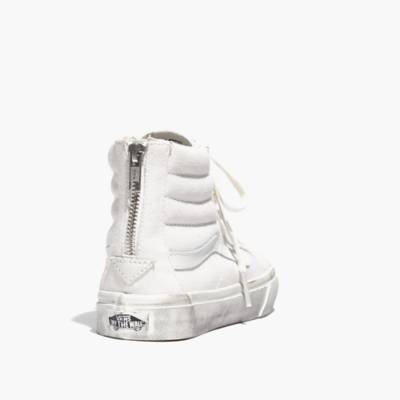 high top vans zipper