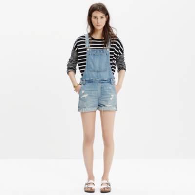 Adirondack Short Overalls : DENIM | Madewell