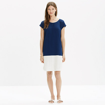 Layout Tunic Dress in Colorblock : shift dresses | Madewell