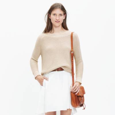 madewell sweater tee