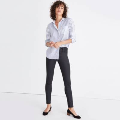 madewell 9 high riser skinny skinny crop