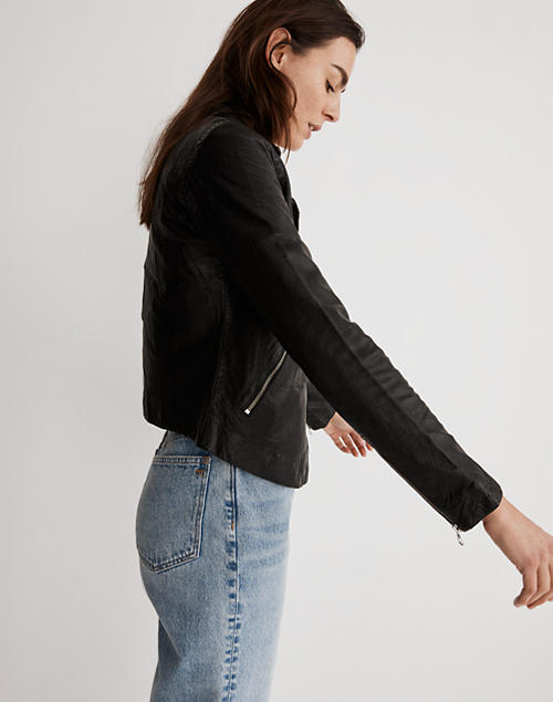 The best black leather jackets to shop at every price point