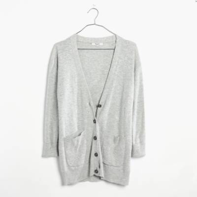 madewell white cardigan