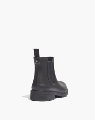 madewell black rain boots