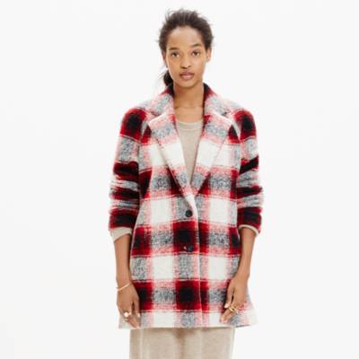 madewell red coat