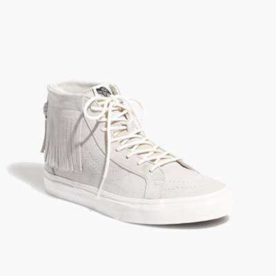 vans fringe high tops