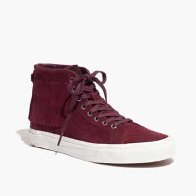 vans fringe high tops