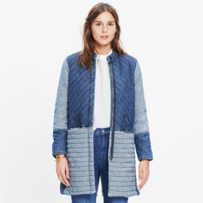 madewell patchwork jacket