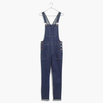 madewell skinny overalls