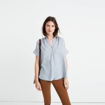 madewell central shirt dress