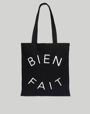 The Bien Fait&trade; Reusable Canvas Tote