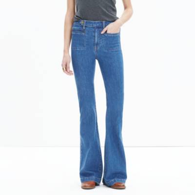 tapered jeans in bellclaire wash