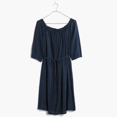 madewell off the shoulder dress