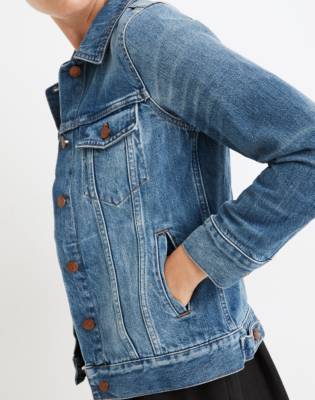 madewell short sleeve denim jacket