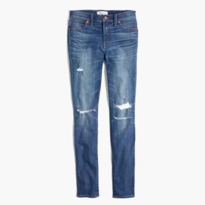 madewell 9 inch high rise skinny jeans