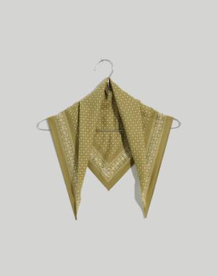 Madewell Organic Cotton Bandana In Tundra