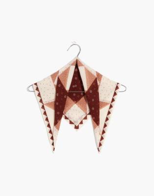 Madewell Organic Cotton Bandana In Warm Sandstone