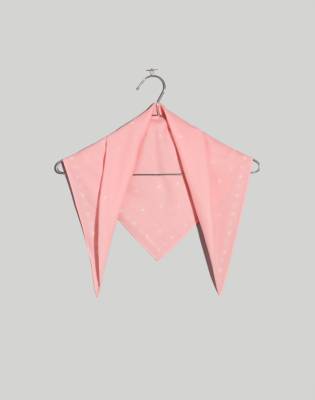 Madewell Organic Cotton Bandana In Dried Blossom