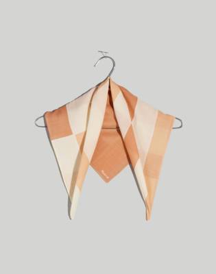 Madewell Organic Cotton Bandana In Ground Clay
