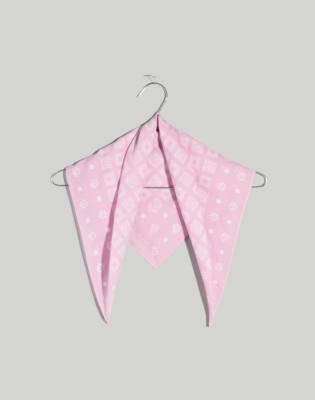 Madewell Organic Cotton Bandana In Vibrant Lilac