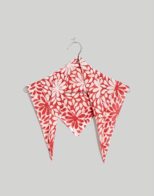 Madewell Organic Cotton Bandana In Ground Madder