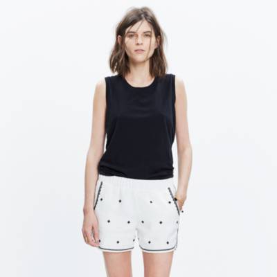 anne klein pull on shorts