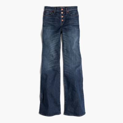 madewell bell bottom jeans