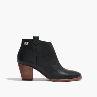 madewell black ankle boots