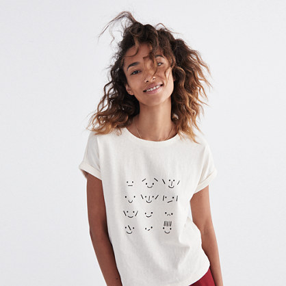 Faces Graphic Tee : short-sleeve tees | Madewell