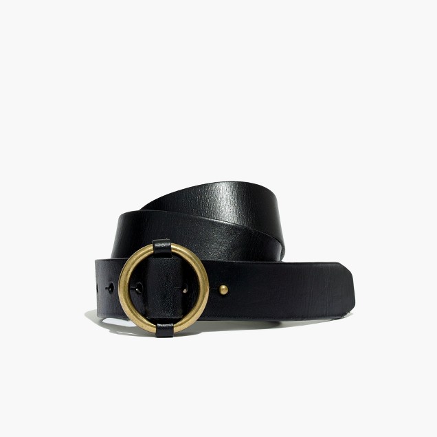 Leather O-Ring Belt : | Madewell