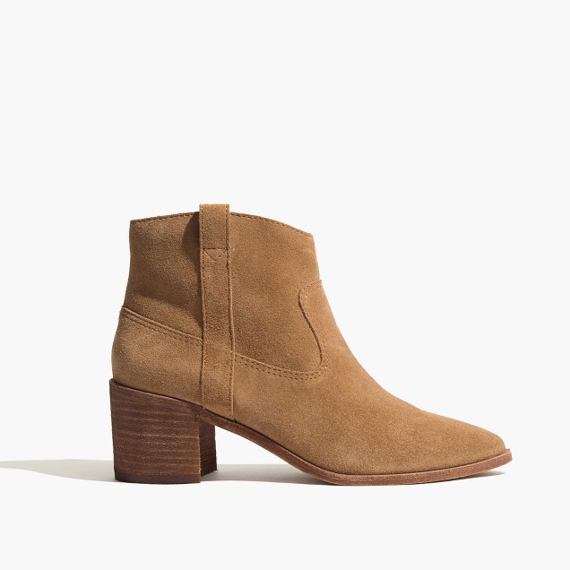 The Lonnie Boot in Suede : shopmadewell boots | Madewell